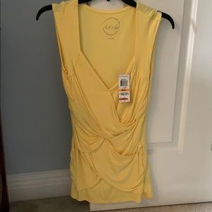 Yellow INC top